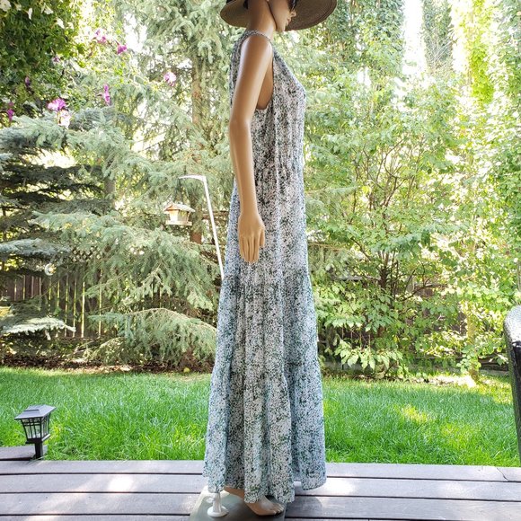 Banana Republic Floral Maxi Dress with Belt - Picture 13 of 16
